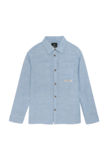 Indian Blue Jeans Shirt Linen Stripe Blithe