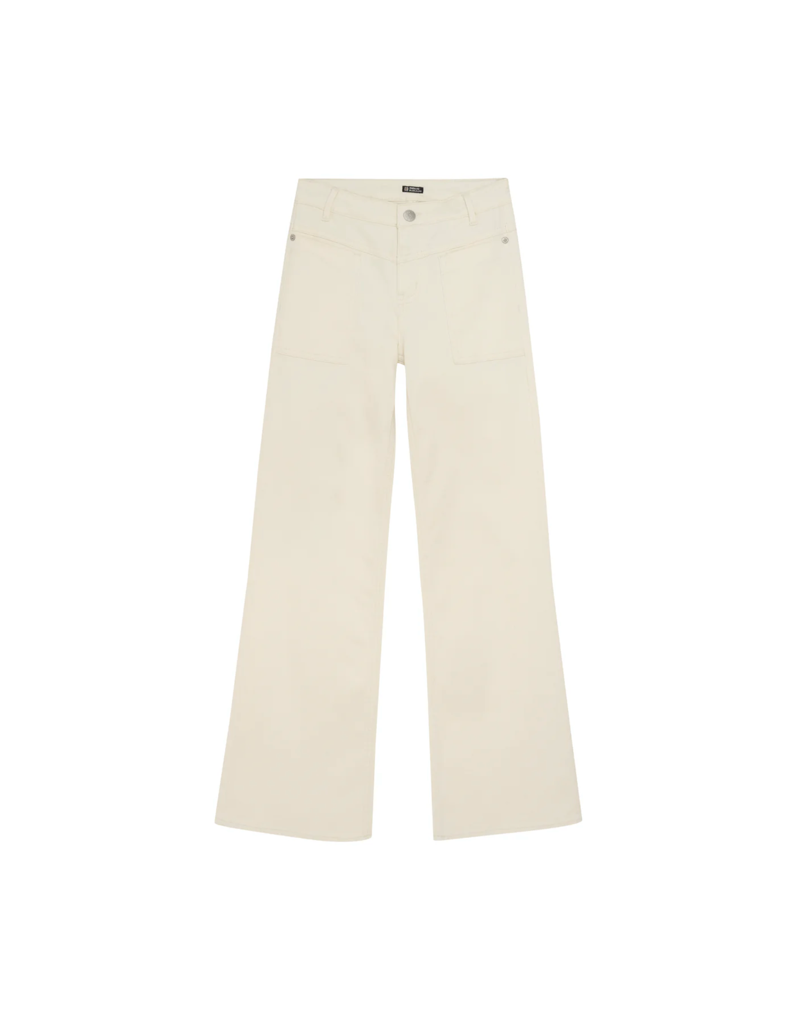 Indian Blue Jeans 2123 Worker Wide Fit Jeans Off White Z25