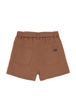 Indian Blue Jeans Travel Shorts Cocoa Brown