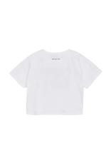 Indian Blue Jeans T-shirt Wide Cropped Bright - White Z25