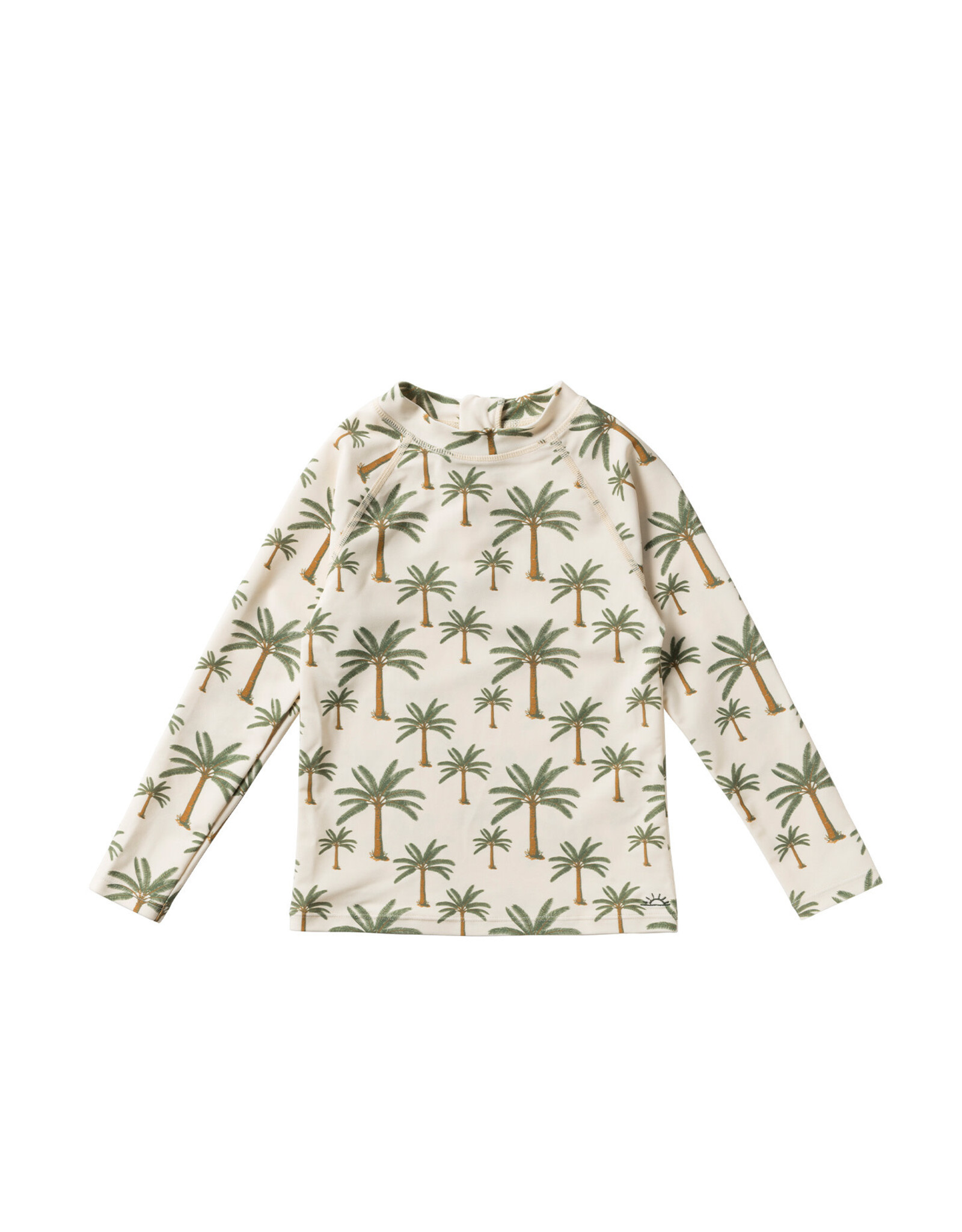 Salted Stories Crown Tree Swim Longsleeve  Shortbread