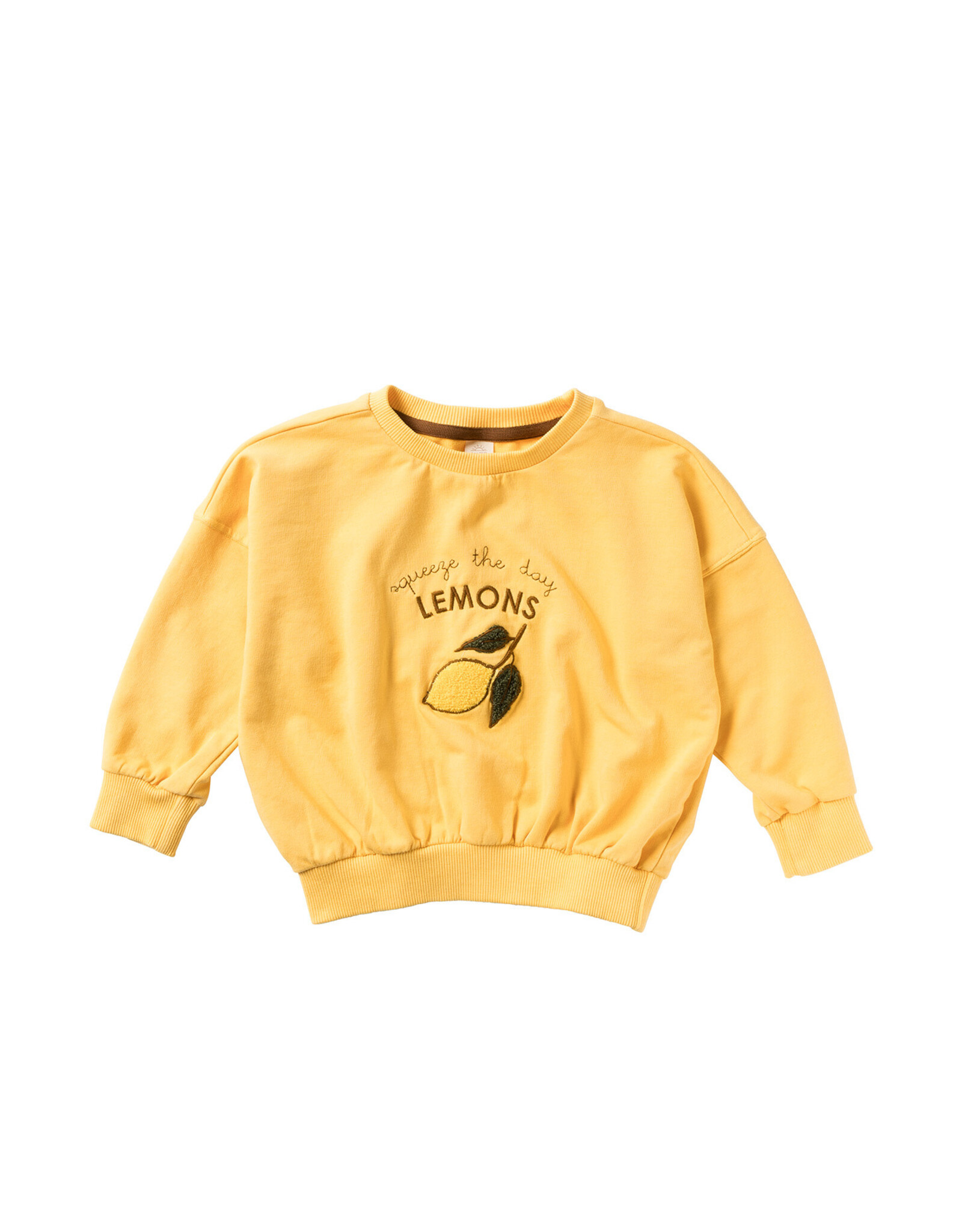 Salted Stories Lemons | Oversized Sweater Golden Apricot