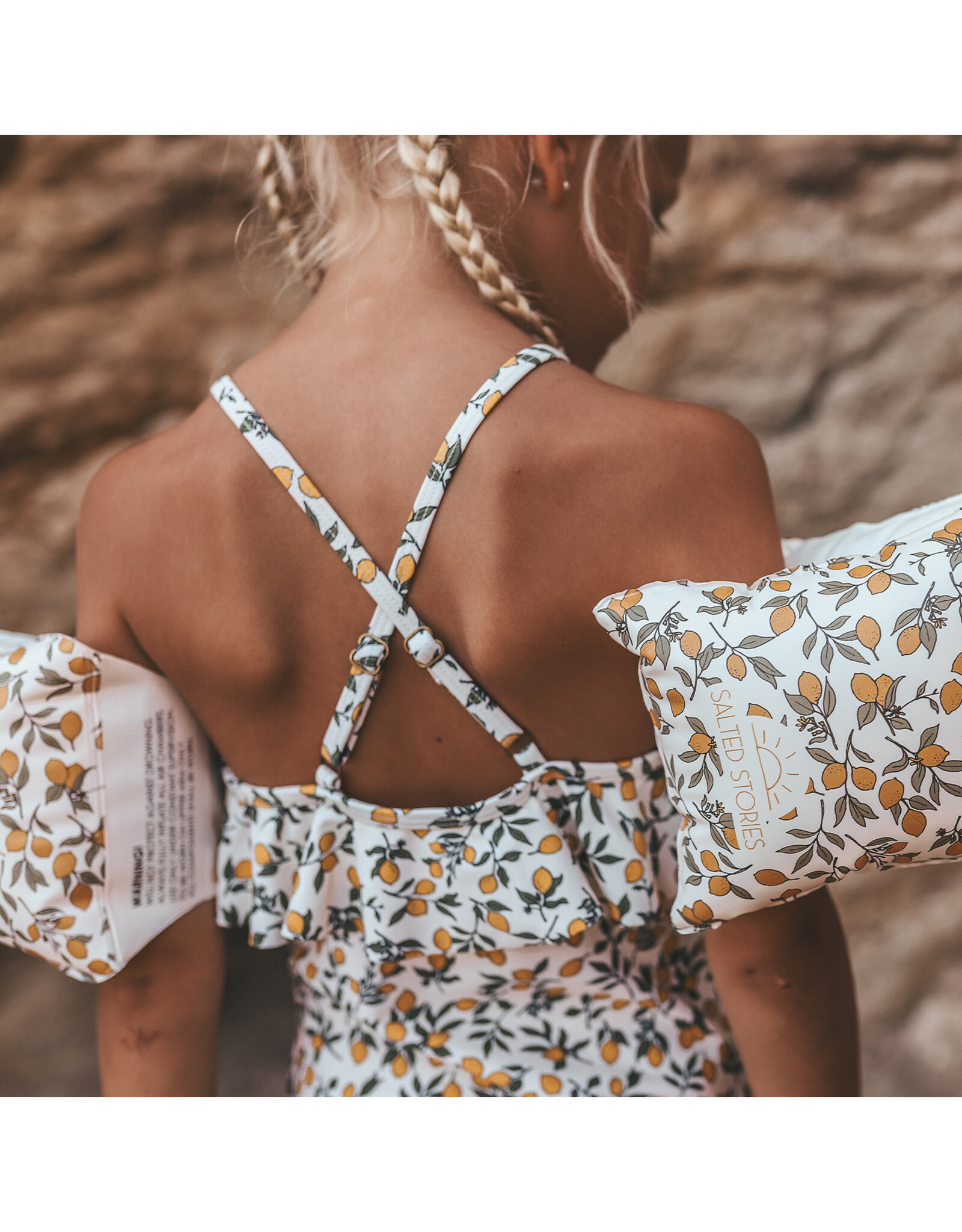 Salted Stories Lemons Swimsuit Shortbread