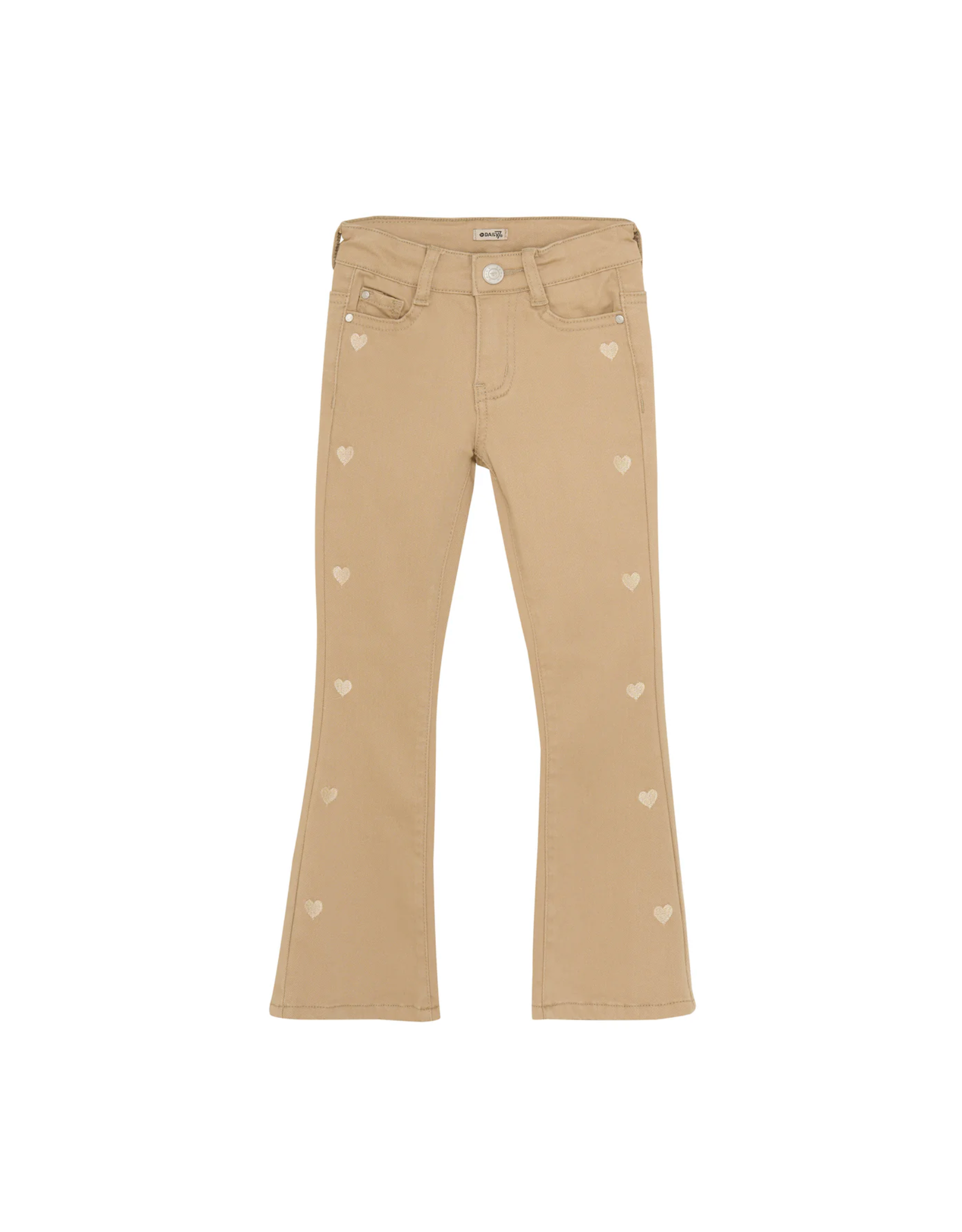 Daily7 2403 Flared Fit Jeans Latte Sand