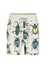 Sturdy Short AOP - Explore More Offwhite melange