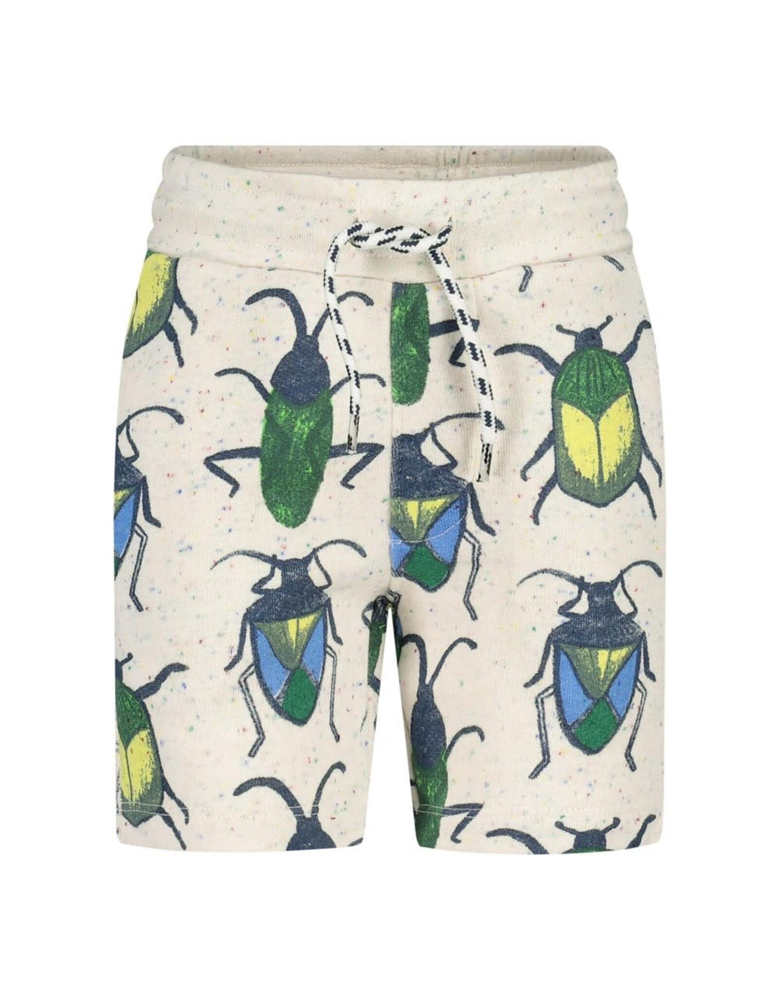 Sturdy Short AOP - Explore More Offwhite melange