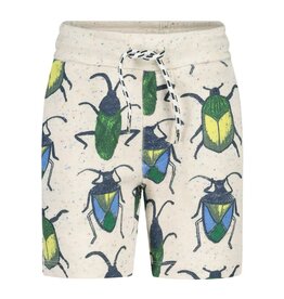 Sturdy Short AOP - Explore More Offwhite melange