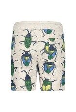 Sturdy Short AOP - Explore More Offwhite melange