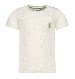 Sturdy T-shirt - Explore More Offwhite melange