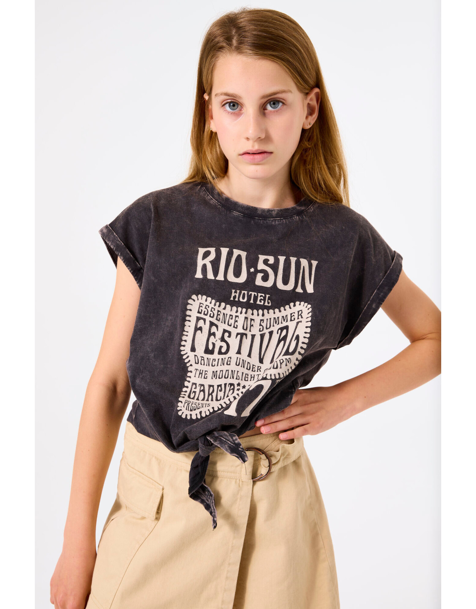 Garcia C52604 T-shirts Dark Grey
