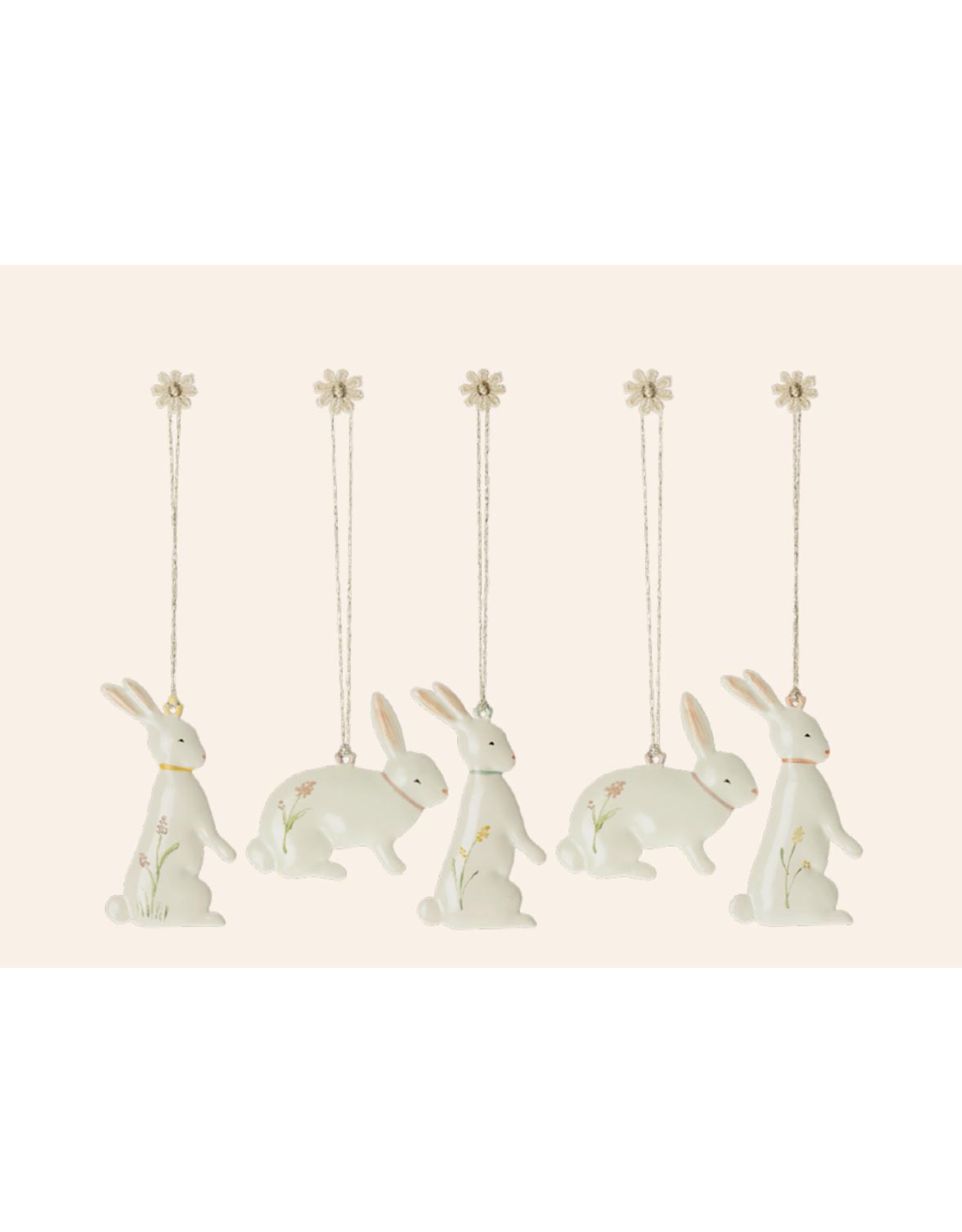 Maileg Easter bunny ornaments 5 pcs