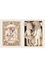 Maileg Royal twin mice Little sister and brother in matchbox Maileg Royal twin mice Little sister and brother in matchbox
