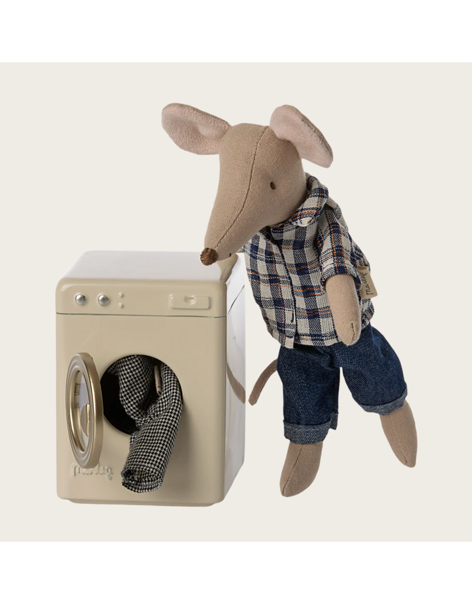Maileg Washing machine Mouse