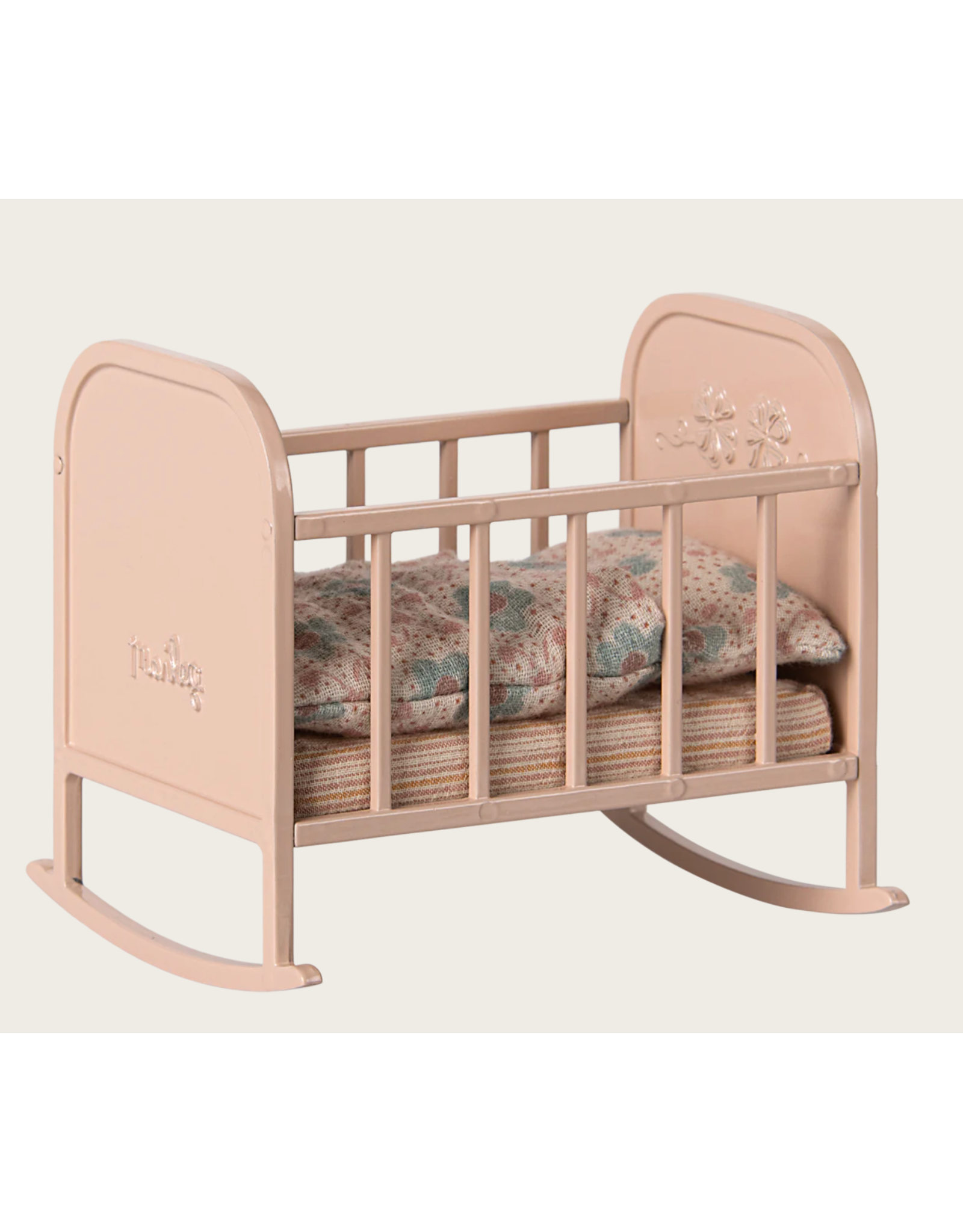 Maileg Cradle My - Light rose