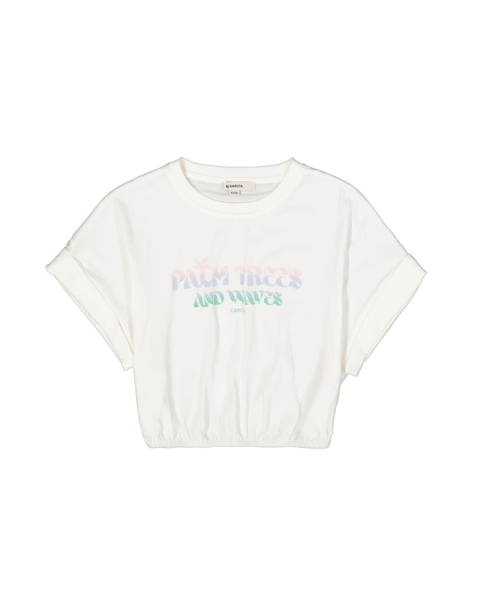 Garcia D52406 girls t-shirt ss 53 off white
