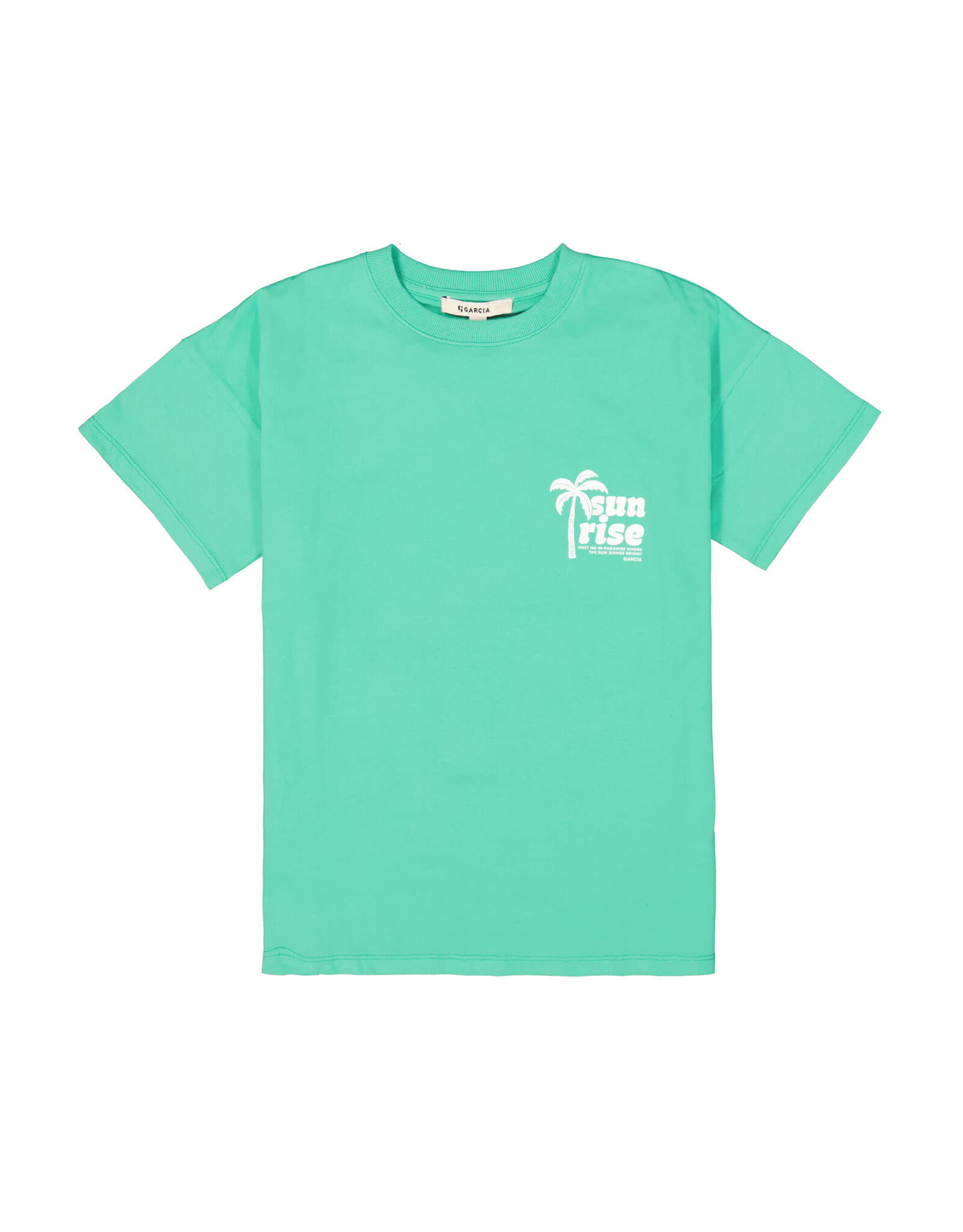 Garcia D52404 girls t-shirt ss 7218 soft emerald