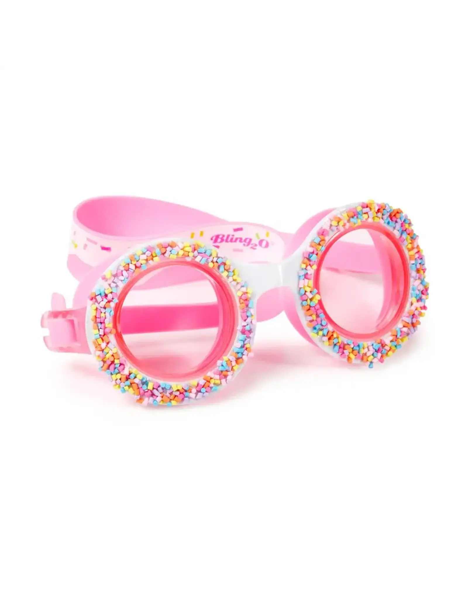 Bling2go Zwembril Do Nuts 4 U Pink