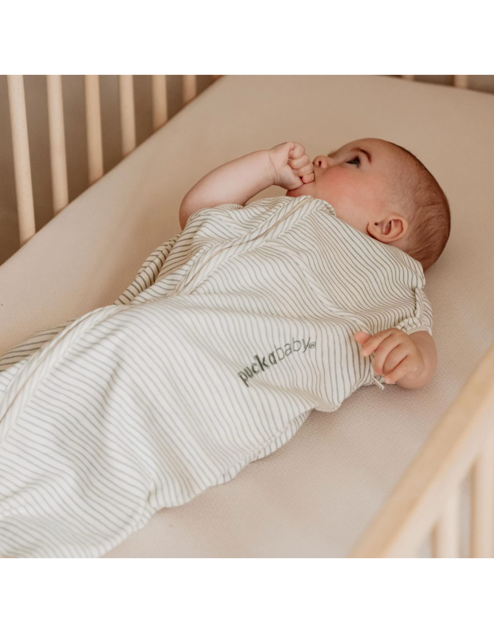 Puckababy Puckababy  Mini 3/6 m Cotton - Green Stripes