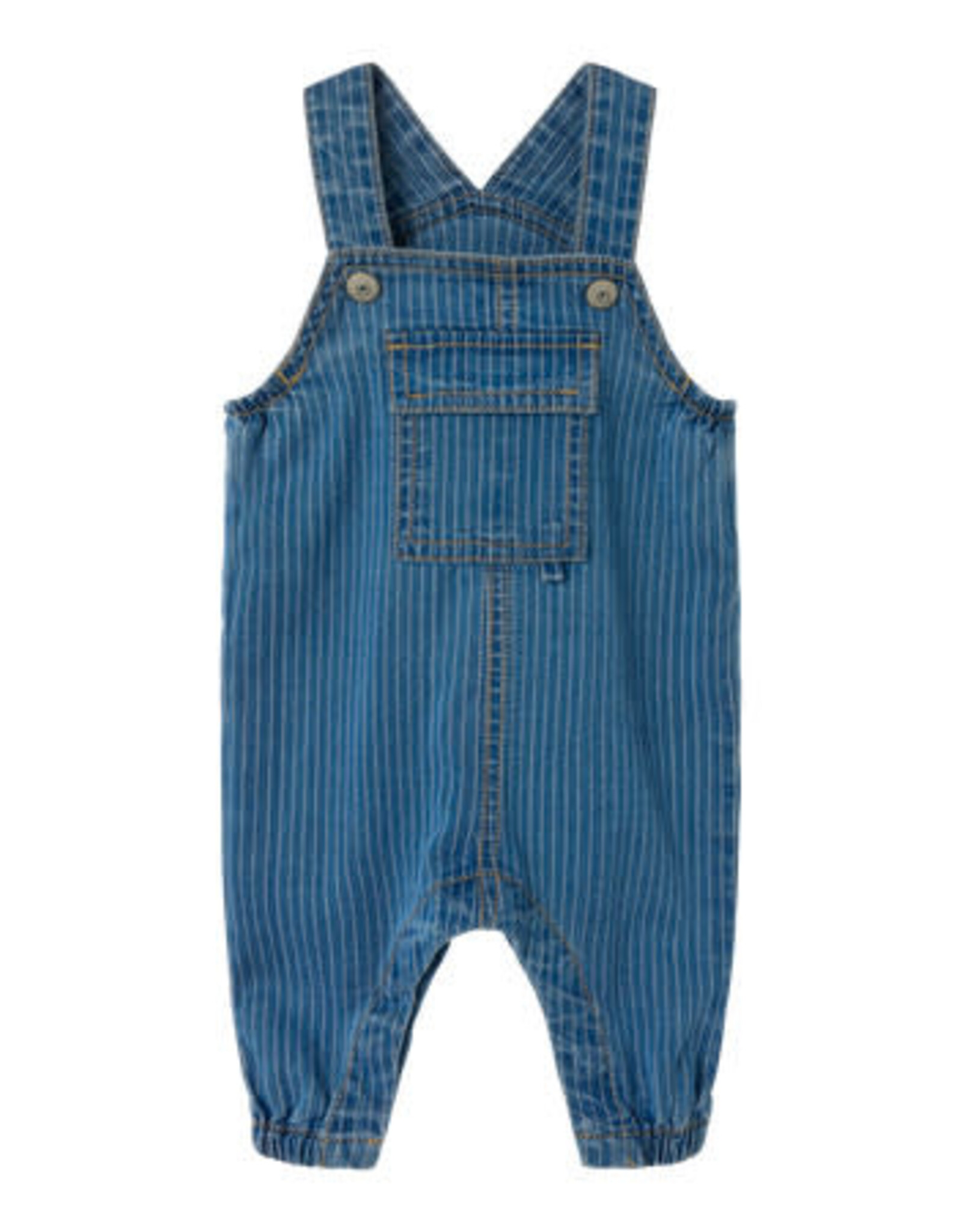 Name it NBMDEVIN STRIPE DNM OVERALL 2577-QB D Blue
