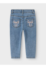 Name it NMFBELLA MOM EMB JEANS 1224-SM NOOS Blue