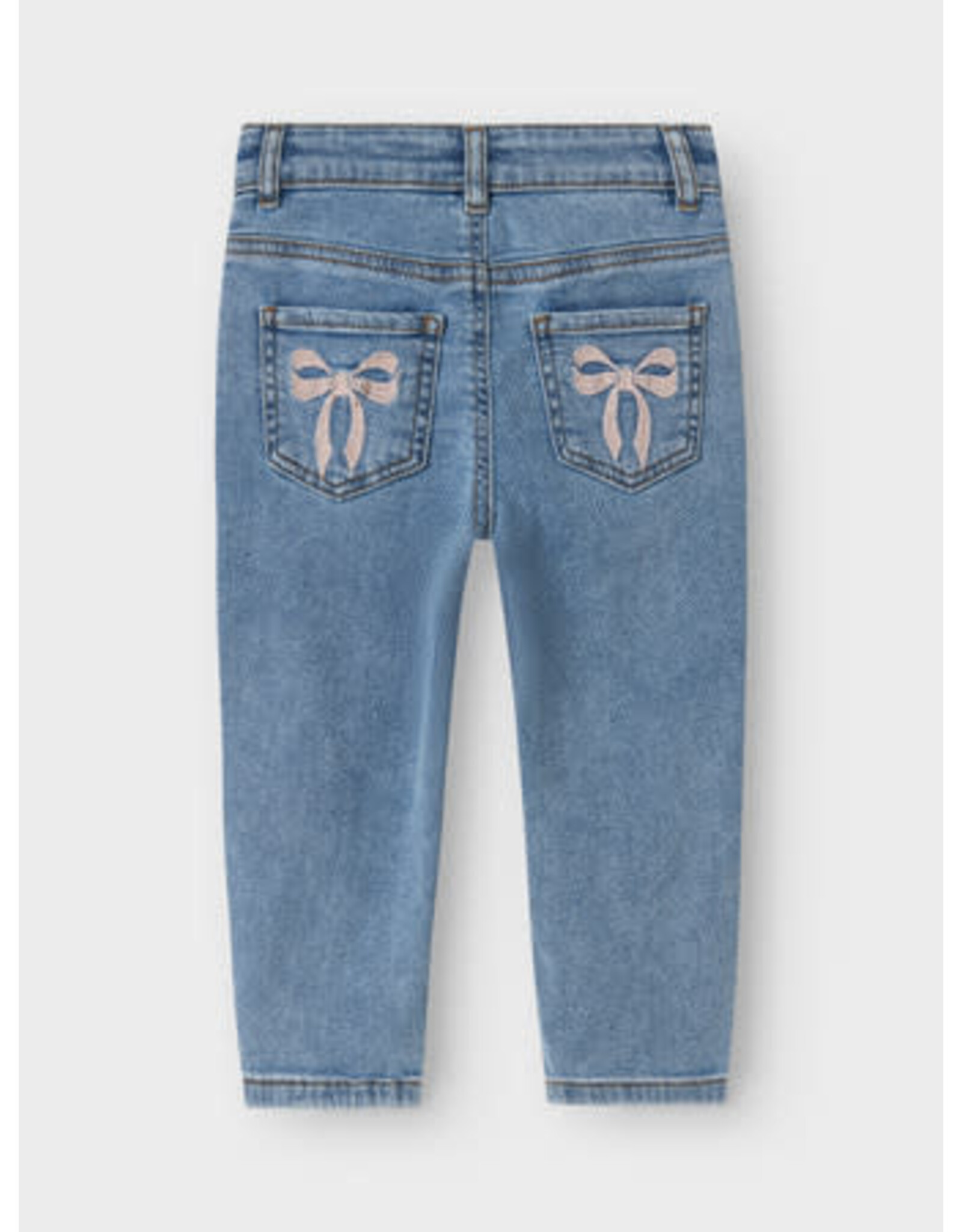 Name it NMFBELLA MOM EMB JEANS 1224-SM NOOS Blue
