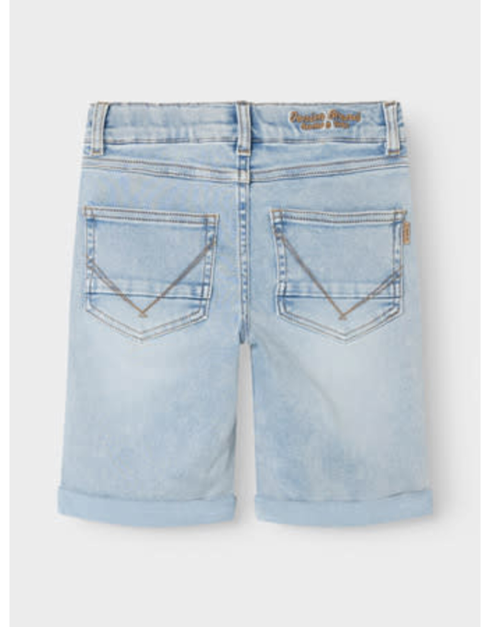Name it NKMTHEO XSL DNM L SHORTS 6622-CL NOOS Light Blue Bleached Denim