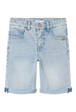 Name it NKMTHEO XSL DNM L SHORTS 6622-CL NOOS Light Blue Bleached Denim