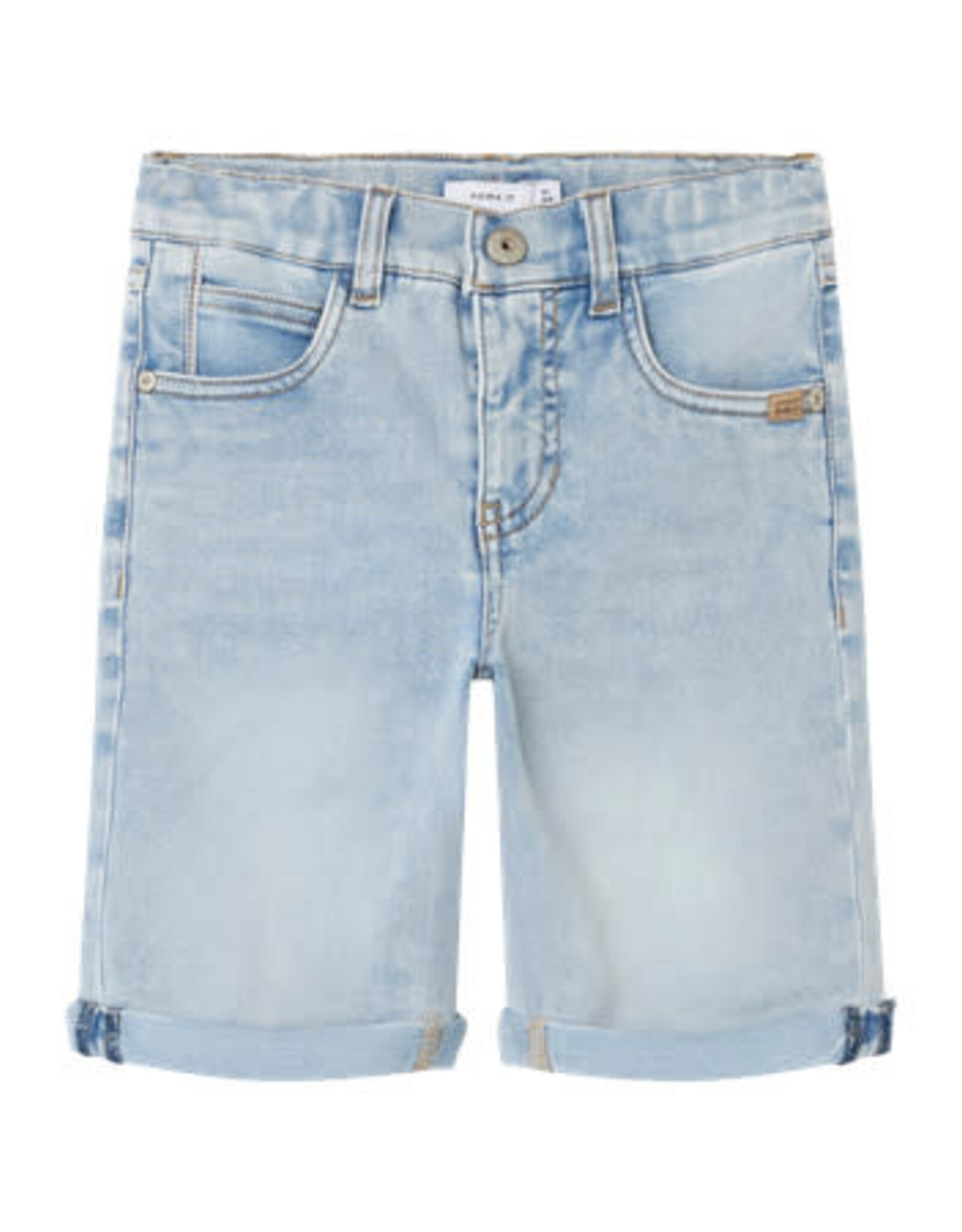 Name it NKMTHEO XSL DNM L SHORTS 6622-CL NOOS Light Blue Bleached Denim