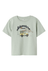 Name it NMMHAKO NREG SS TOP BOX Turquoise