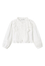 Name it NMFHELLIA LS SHIRT White