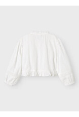 Name it NMFHELLIA LS SHIRT White