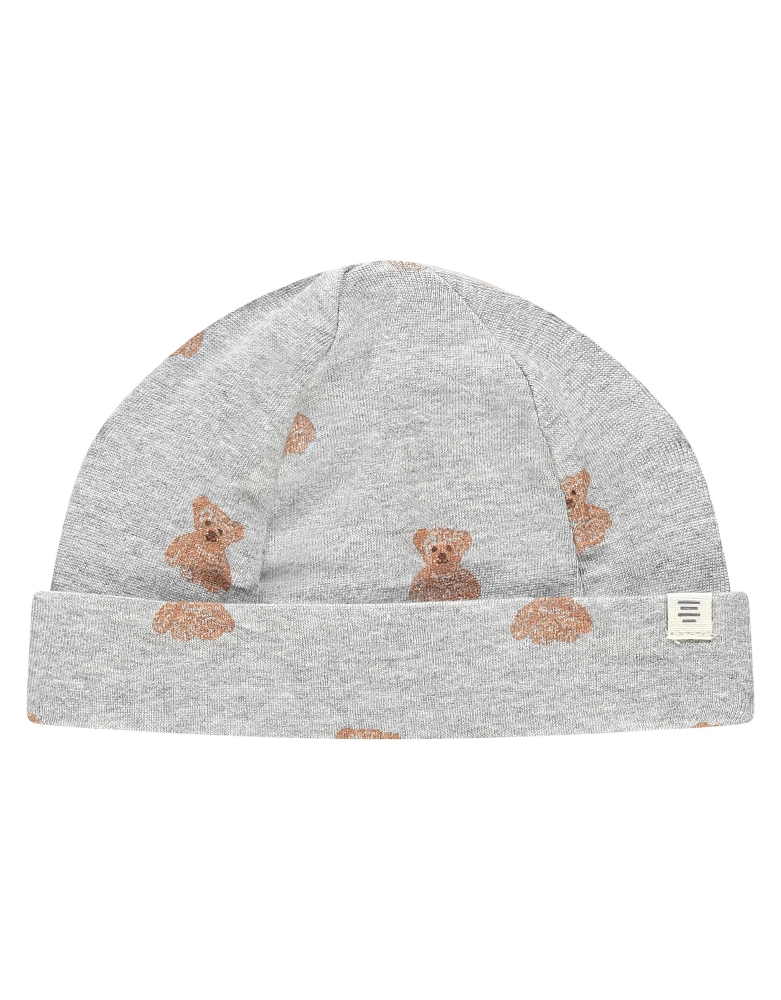 A Tiny Story baby hat light grey melange