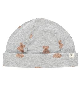 A Tiny Story baby hat light grey melange A Tiny Story baby hat light grey melange