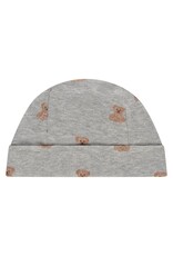 A Tiny Story baby hat light grey melange
