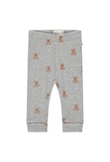 A Tiny Story baby pants light grey melange