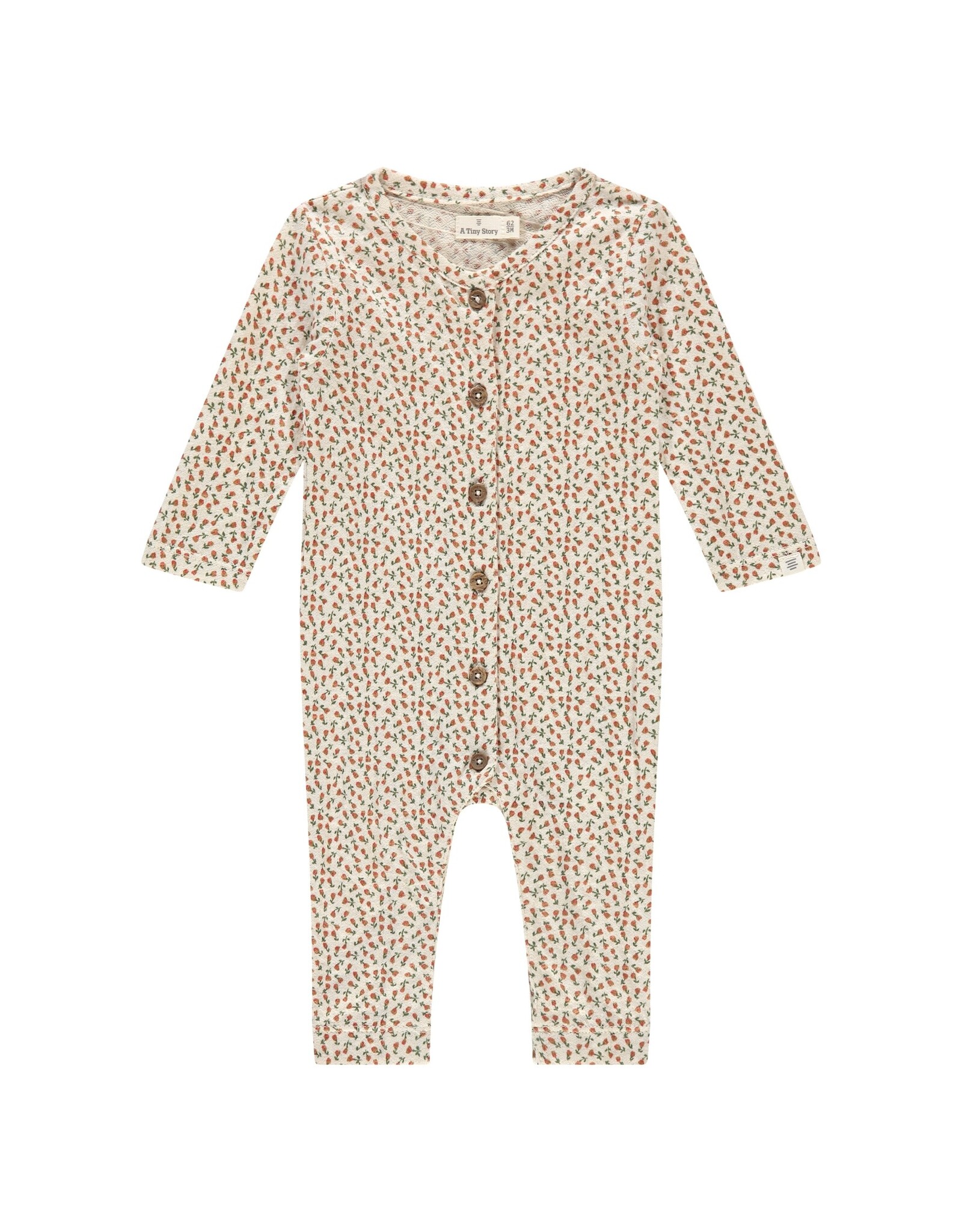 A Tiny Story baby suit long sleeve - snow