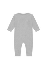 A Tiny Story baby suit long sleeve light grey melange
