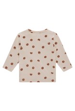 A Tiny Story baby t-shirt long sleeve snow