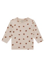A Tiny Story baby t-shirt long sleeve snow