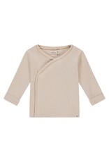 A Tiny Story baby t-shirt long sleeve snow w