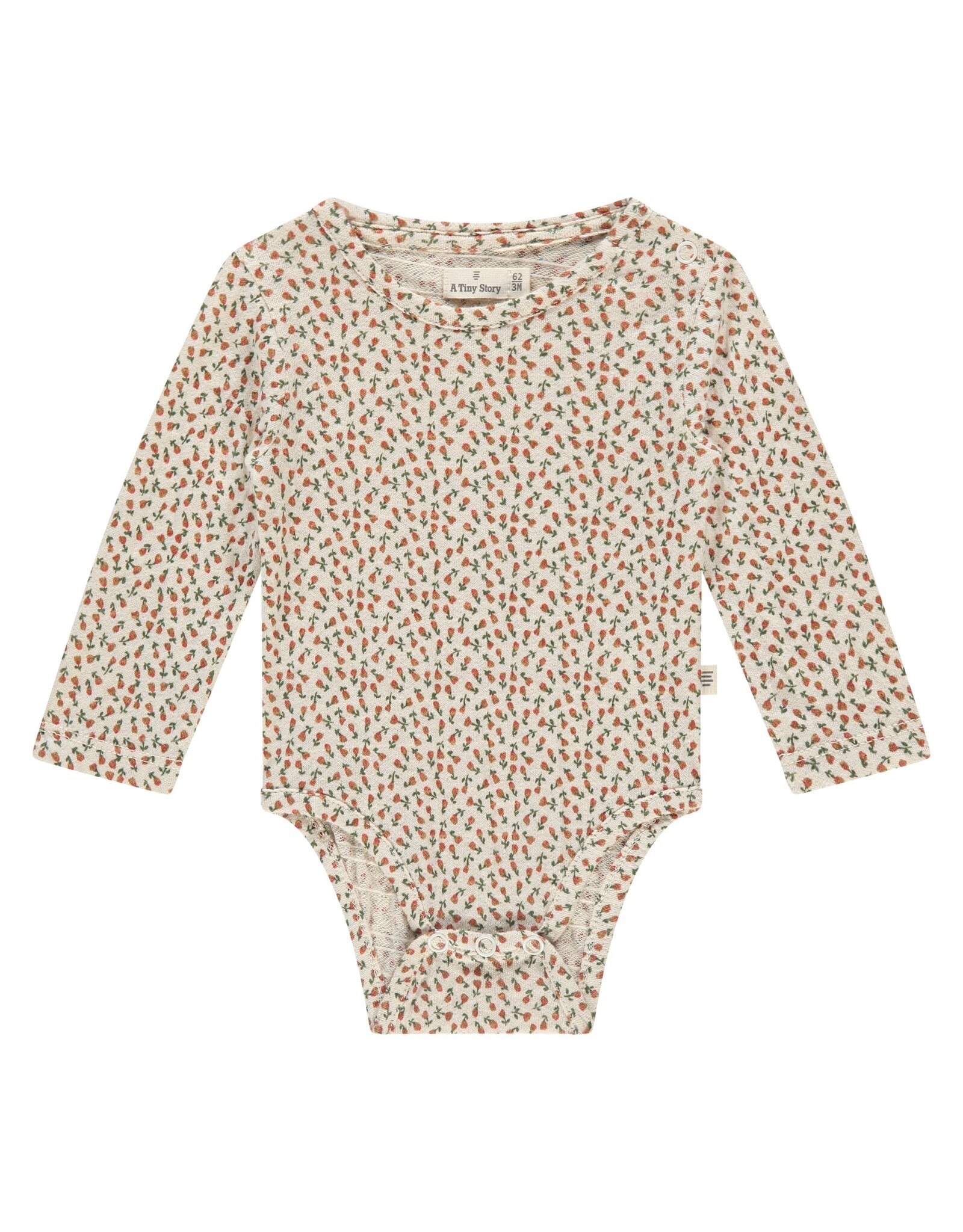 A Tiny Story baby t-shirt long sleeve-snow
