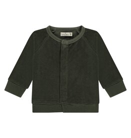 A Tiny Story baby cardigan Basil 2