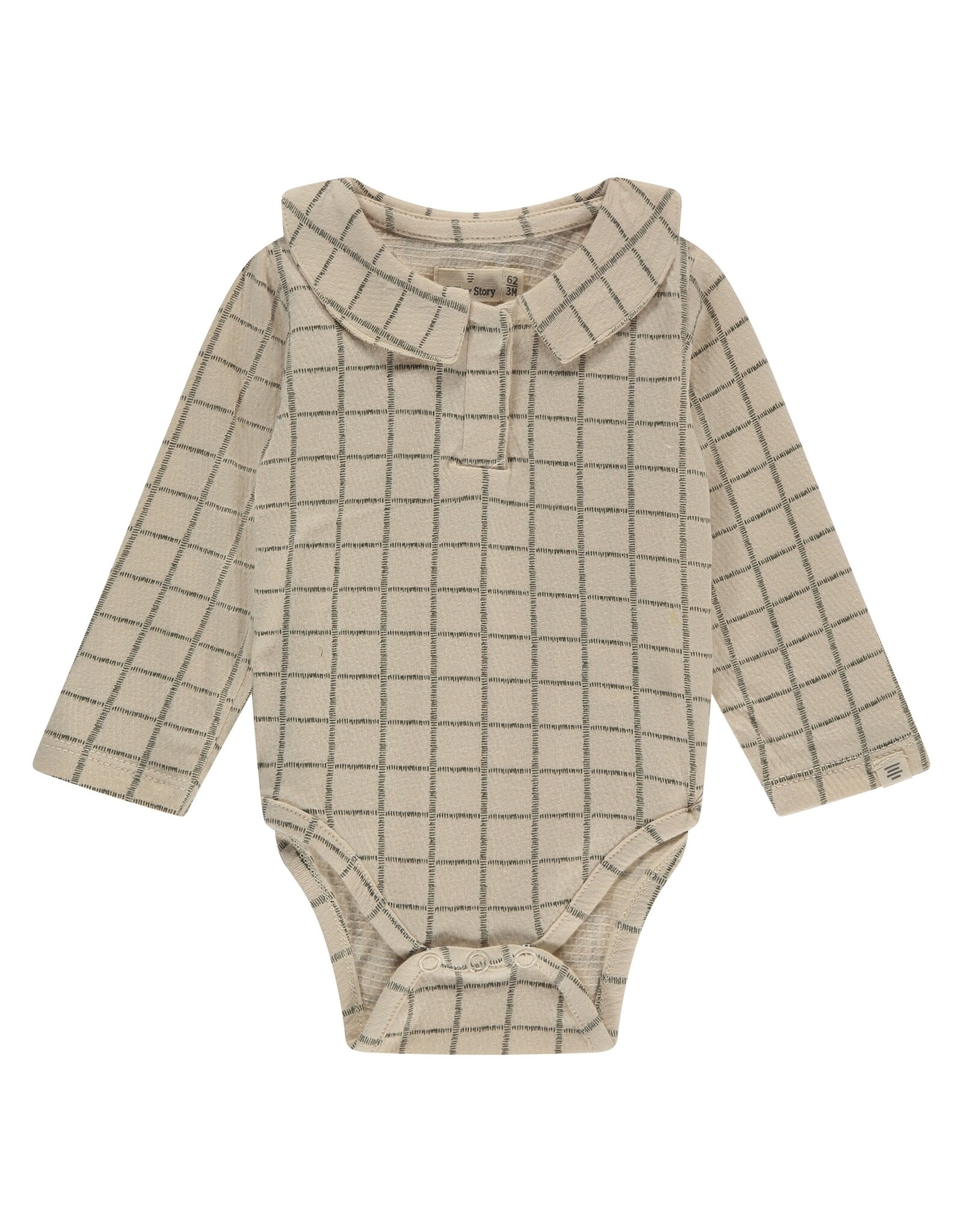 A Tiny Story baby romper long sleeve Snow