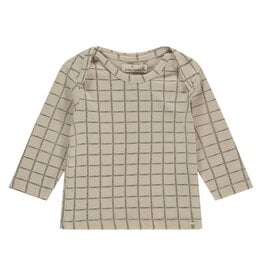A Tiny Story baby t-shirt long sleeve- Snow w 2