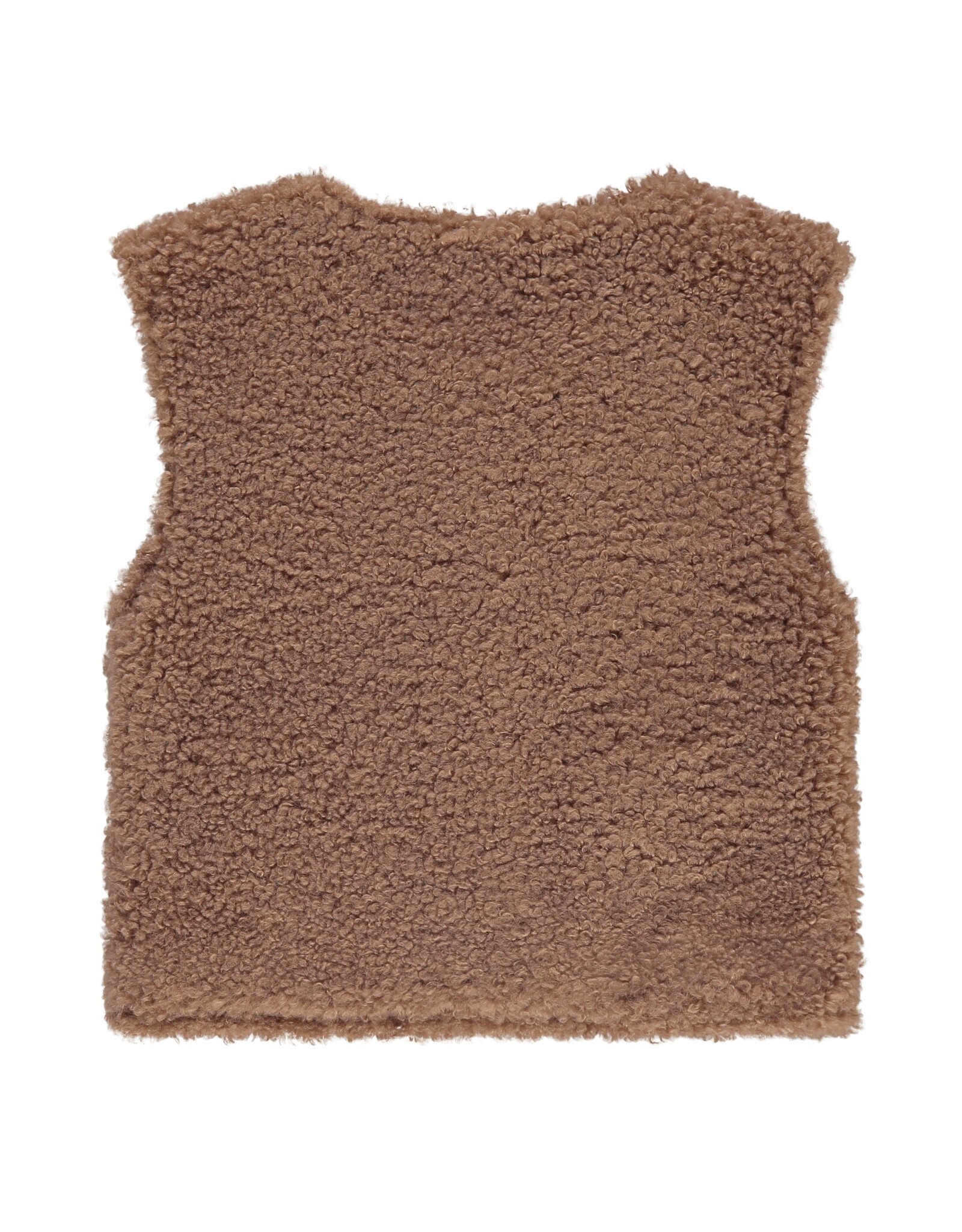 A Tiny Story baby teddy sleeveless cardigan Cookie