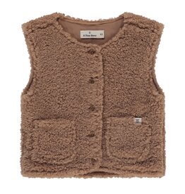 A Tiny Story baby teddy sleeveless cardigan Cookie 2 A Tiny Story baby teddy sleeveless cardigan Cookie 2