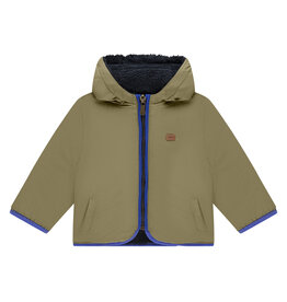 BABYFACE baby boys teddy jacket reversible ARMY 1
