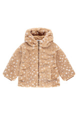 BABYFACE baby girls fake fur jacket nude