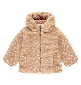 BABYFACE baby girls fake fur jacket nude 1