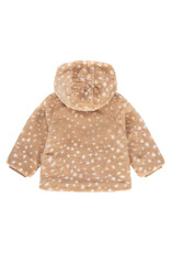 BABYFACE baby girls fake fur jacket nude